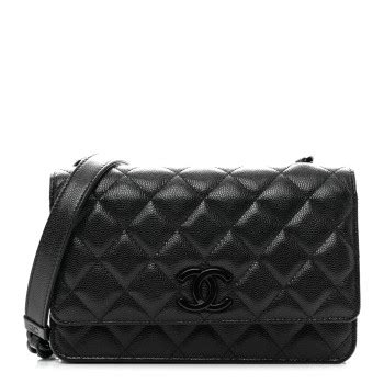 CHANEL Caviar Quilted My Everything Wallet On .